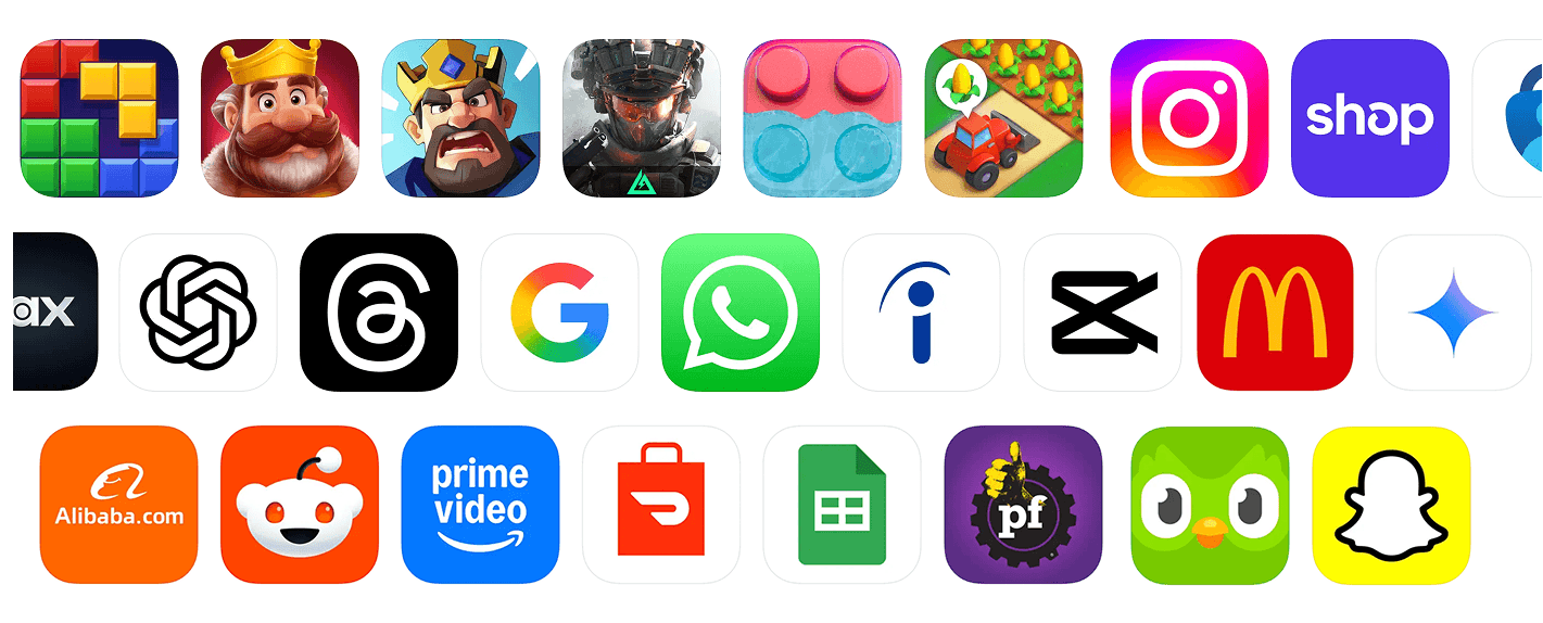 List of Apps