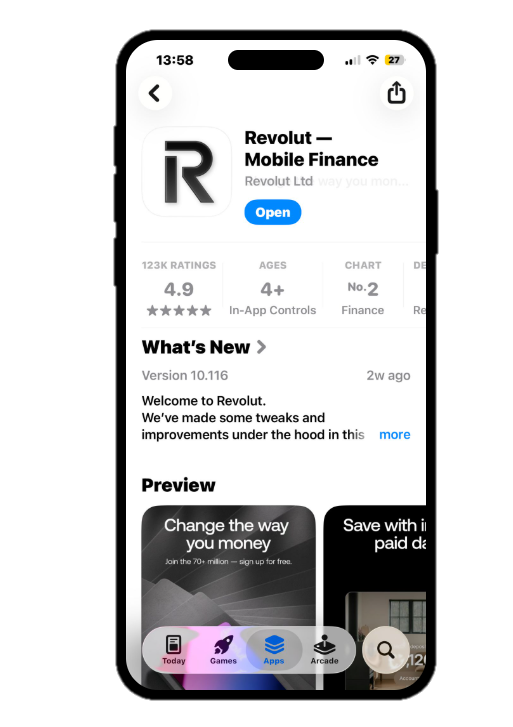 App Store Screen 1